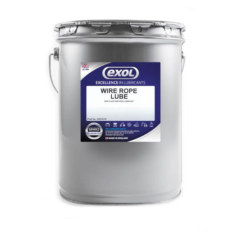 steel wire rope lubricant brands